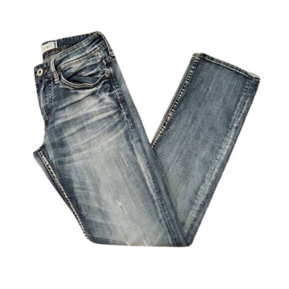 [Departwest] Trouper Slim Straight Jeans - Size 26